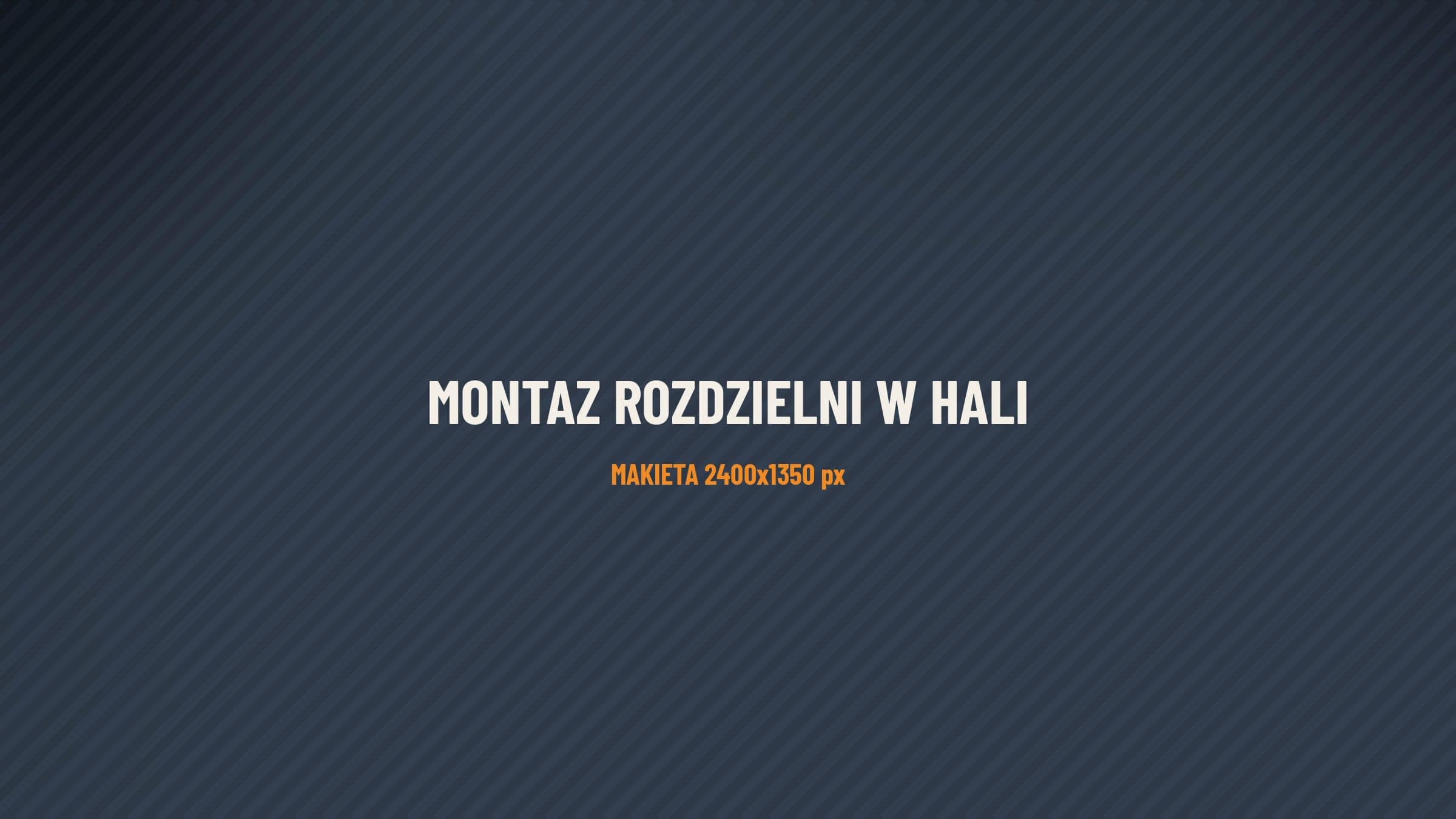 Monter podłączający rozdzielnię elektryczną w hali
