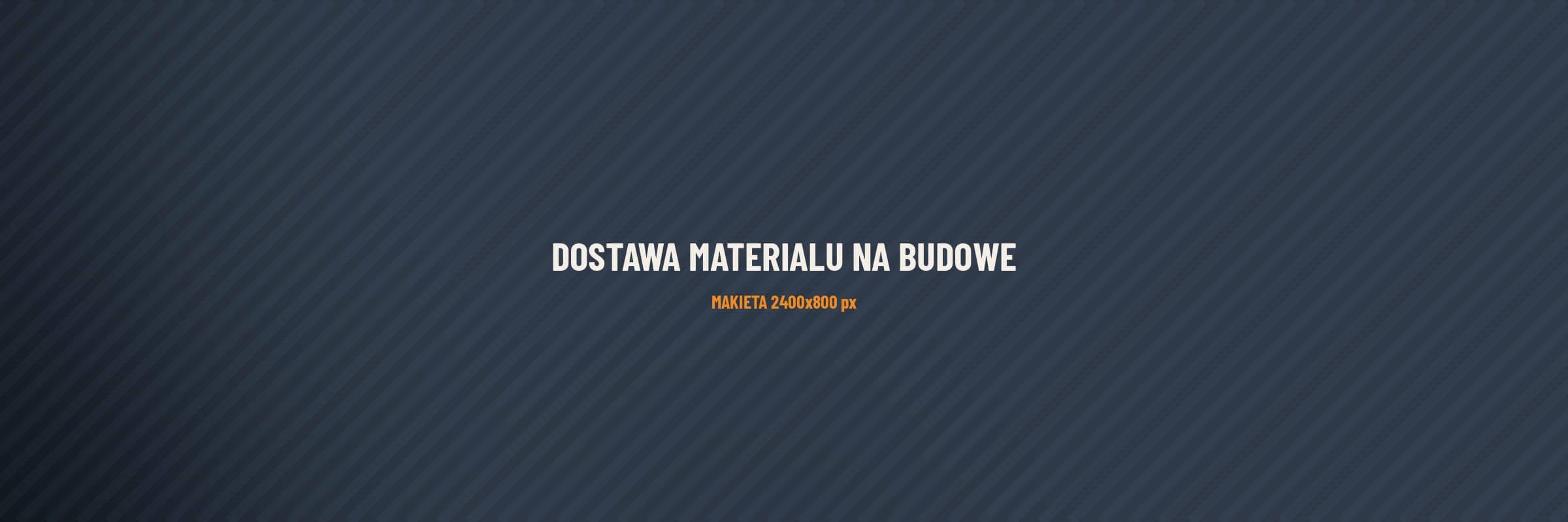 Rozładunek materiału budowlanego z HDS-a